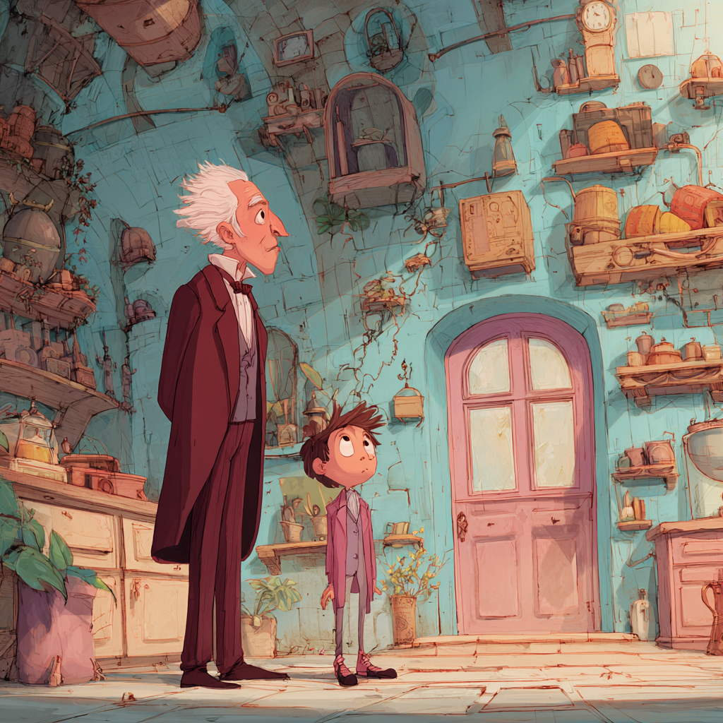 Grandpa's Mysterious Shop
